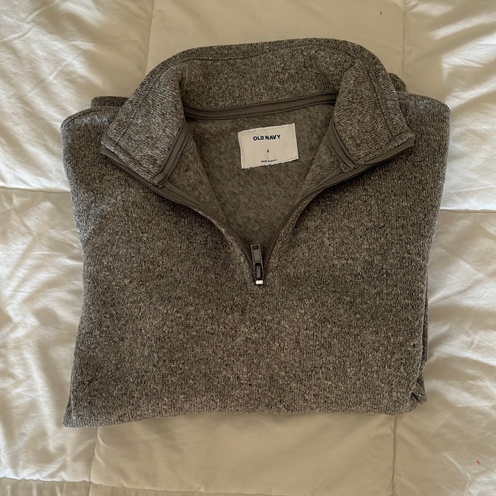 Quarter zip sweatshirt